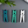 Set of decorative mini-trumpers Mr.Painter "Hoze" 12 pcs
