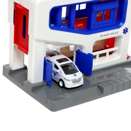Parking "ambulance", lifting mechanism, 1 machine in the kit, mix-8