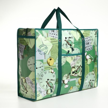 Lightning bag, green color