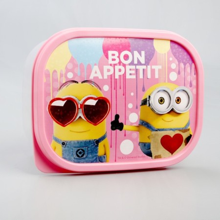 Lunch-box rectangular, 500 ml, "Bon Appetit" ugly