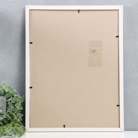 Photo frame MDF 30x40 cm. No. 6, width. 20 mm, milk oak (plastic screen)-2