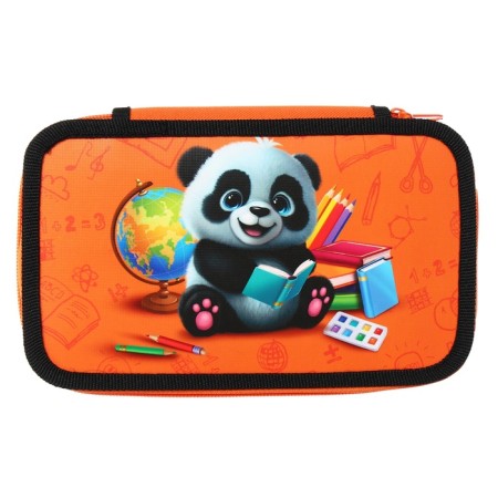 Penal 2 sections, 125 x 205 x 40 mm, calligrata 30p26/2 "Panda", laminated cardboard-1
