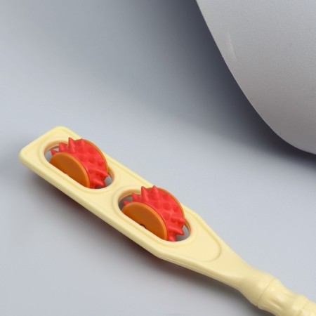 Massage - Chesalka, bilateral, universal, 2 wheels, color mix-14