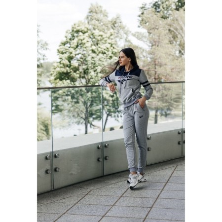 Female Female Suit, size 46, gray color, blue-6