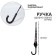Umbrella - a semiautomatic “city” cane, 8 knitting needles, r = 39 cm, transparent/black color