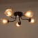 Chandelier 1341003/5br E27 15W brown Bayerlux