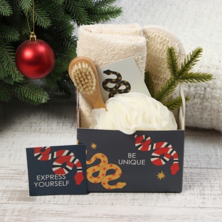 Set gift Ethel BE Unique towel 30x60cm and ACC (4 subjects)
