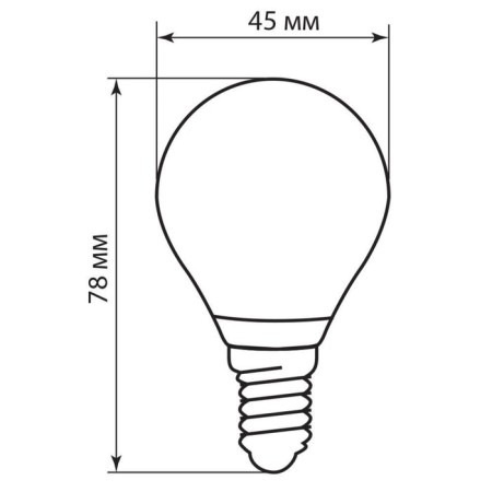 LED LED Feron, E14, 5 W, 230 V, white light-3