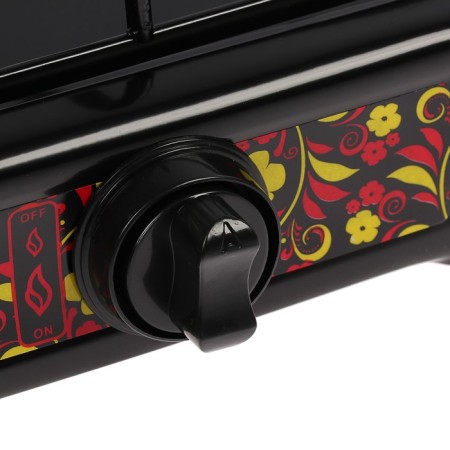 GAZE ENERGY EN-002B, 2 burners, black-2