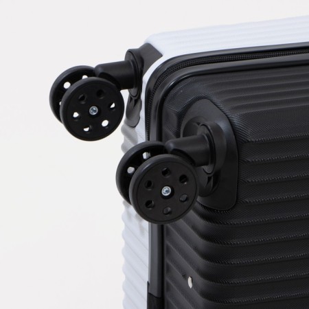 Big suitcase 26 ", code castle, white/black color-7