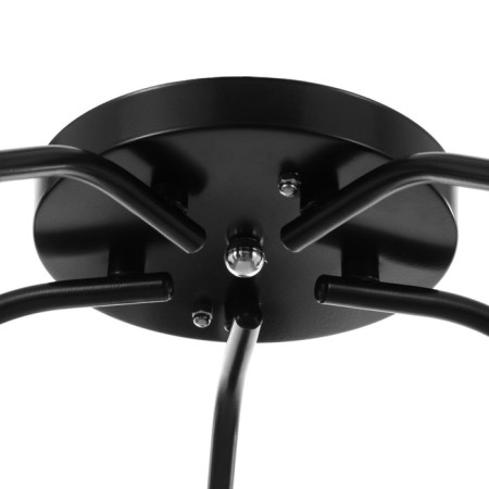 Causte "Online" (Flower) 5x15W E27 Model: BR 00243 Black-4
