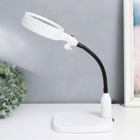 Lamp-lupa x10 for LEDX6 creativity from the Linza network d = 12 cm-3