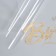 Glossy film "Happy Birthday", gold, 50 x 70 cm