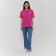 Female T-shirt, pink color, ONE SIZE (42-46)