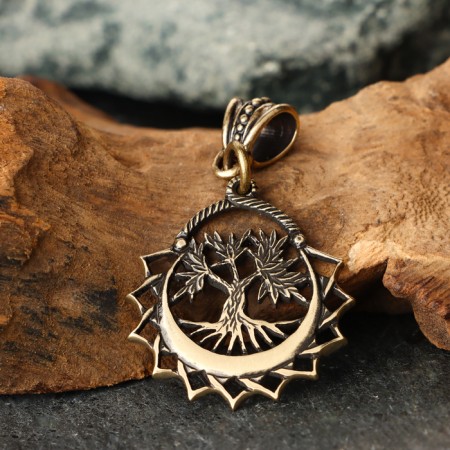 Suspension "Tree of life", brass-2