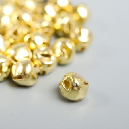 Set of decor for creativity Metal "Golden" d = 0.6 cm set 30 pcs-1