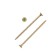 Universal yellow self -tapping screws 5.0x 80, 100 pcs