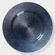Black dining plate Magistro 