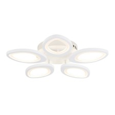 Светильник светодиодный потолочный с пультом Ambrella light, Original, FA4492, 5хLED, 63 Вт, 5355Lum, 3000-6400К, цвет белый