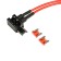 Double extension cord, micro, 10a, wire 15 cm