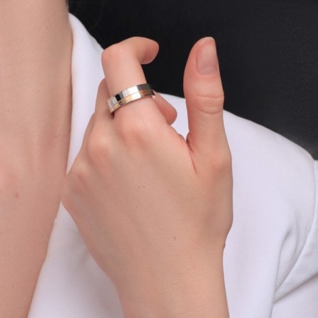 Ring Xuping trend max, color gold, size 19-1