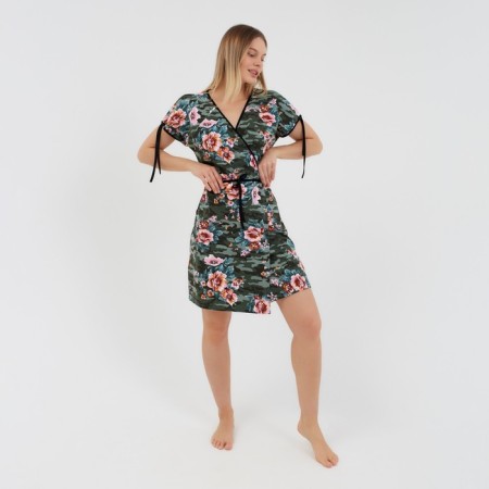 Home dressing gown, camouflage color, rr 42