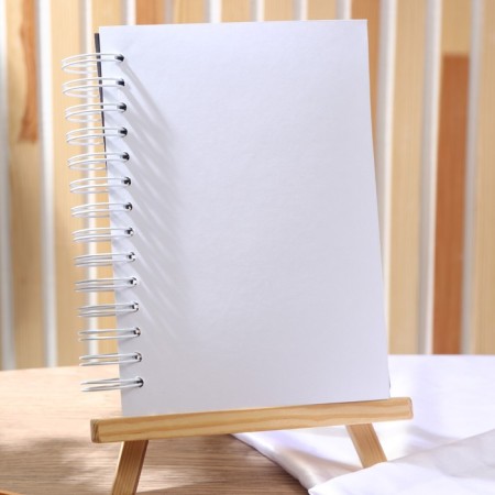 Sketchbook in a solid cover A5, 80 sheets 160 g/m2 "Cat"-2
