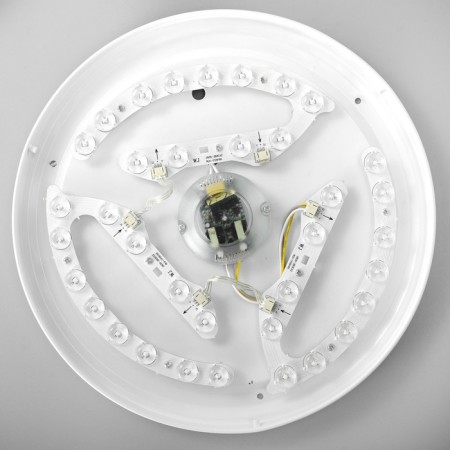 CLUS-156 LED 54W 2700-6500k Dimmir., With a nightlight, white, d = 34cm, h = 7cm-7