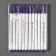 Fabric marker, self -permanent, 15 cm, purple color