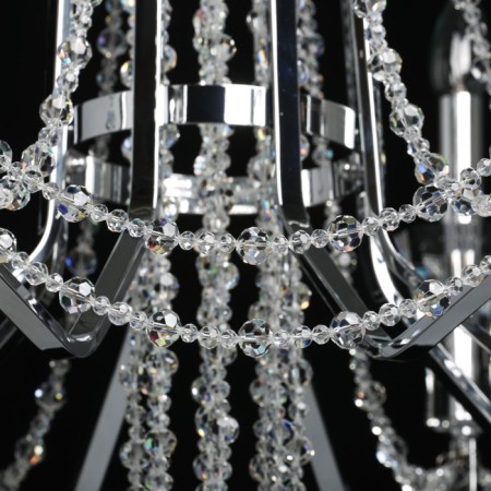Valencia chandelier, size 84x215x84 cm, 480W 8xe14 IP 20-9