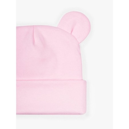 Children's cap Amarobaby Nature Essence Bear, size 38-40, pink color-2