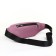 Lightning waist bag, 2 outer pockets, pink color