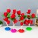 Spinker "roses" LED from batteries mix h.35 cm Risalux