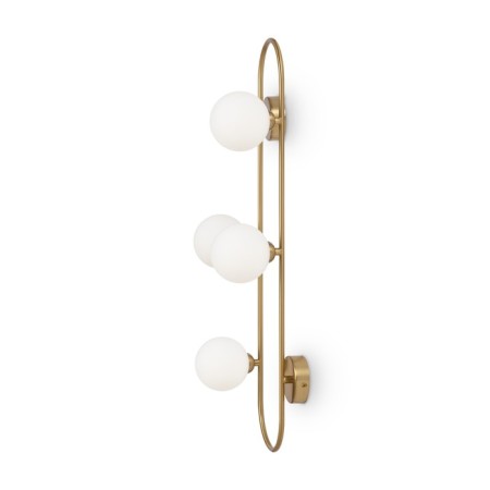 Bra Freya Fr5233WL-04BS Inversion, 240x165x720 mm, G9, 4x25W, brass color-6