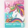 Complexed paper, A4, 10 sheets, 10 colors, coated, one -sided, in a folder, 80 g/m², Minnie Mouse and a unicorn