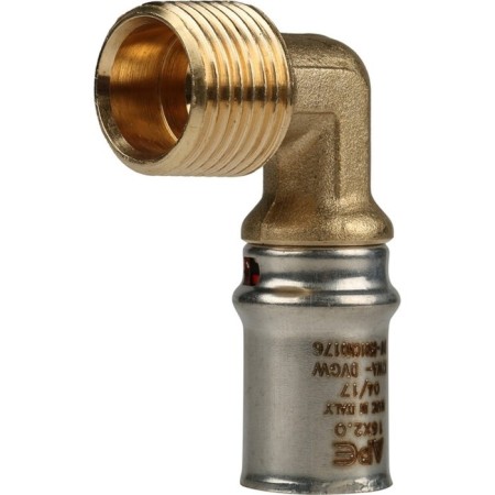 STOUT SFP-0011-001216, 1/2 "x 16 mm, external threads, transitional, brass-2