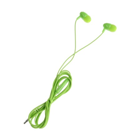 Perfeo Alto-M headphones, vacuum, microphone, 104 dB, 32 Ohm, 3.5 mm, 1.2 m, green-1