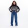 Women's jeans, dark blue color, size 36 (42)