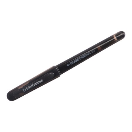 Gel pen Erichkrause "G-Glass Stick Original" Black, needle node 0.5 mm-1