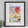 Photo frame MDF 40x50 cm, wenge (205) (plastic screen)