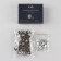 A set of jeans buttons "Jeans", 17 mm, 50 pcs, bronze color