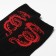 Socks "Red Dragon", black color, size 31