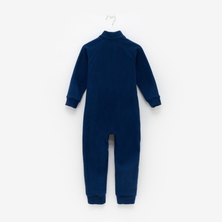 Overalls for a boy, dark blue color, height 74-80 cm-7