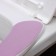 The sticker for the toilet is plain, 2 pcs (purple)