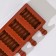 Form for Ice Cream "Monica", silicone, 38 × 11 × 2 cm, 8 cells (6.6 × 3.4 cm), color mix