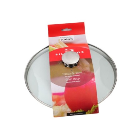 Silampos pan cover, glass, 26 cm-1
