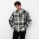 Male shirt in the MIST cage, size 50, black/white
