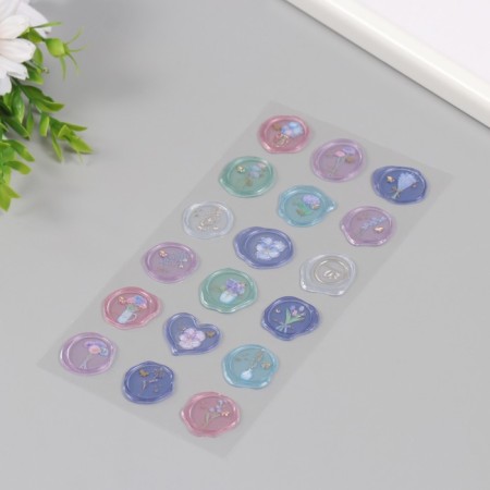 Stickers for creativity plastic "Elegant wealth" 9.3x20.4 cm-2