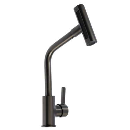 Accoona A4890ST-9 kitchen mixer, multifunctional, brass, weapon steel color-1