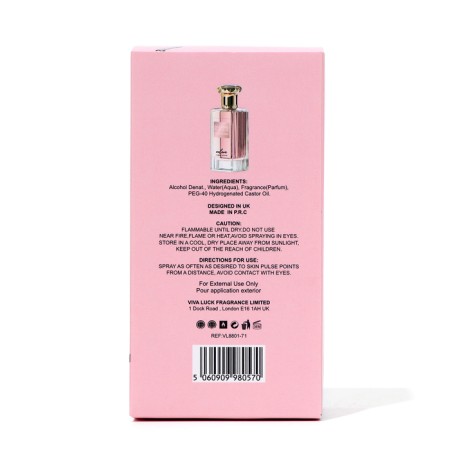 Women's toilet water Blazing Rose, 100 ml-3